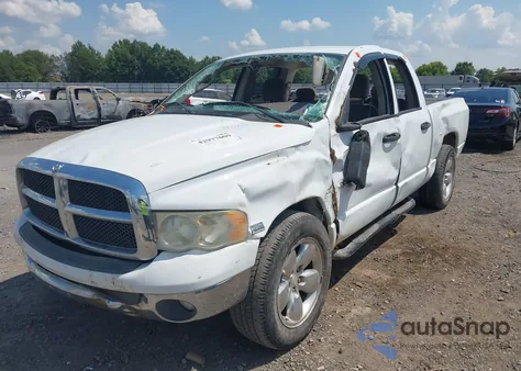 2004 Dodge Ram 1500 Slt/Laramie из США, поврежденный, VIN 1D7HA18D04S707483